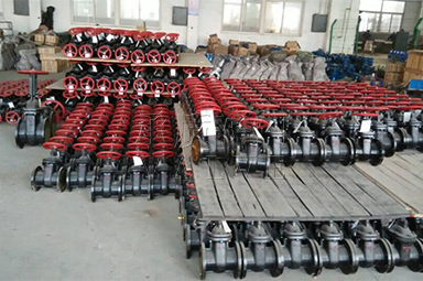 Z41T,Z45T鑄鐵閘閥-3(圖) Z41T,Z45T鑄鐵閘閥-3