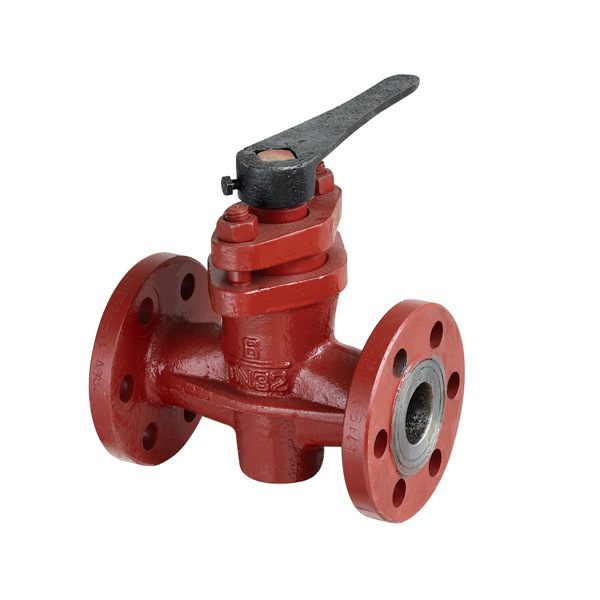 船用法蘭鑄鐵填料旋塞GB593-93實(shí)物圖