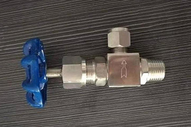 卡套角式針型閥J94W(圖) 卡套角式針型閥J94W